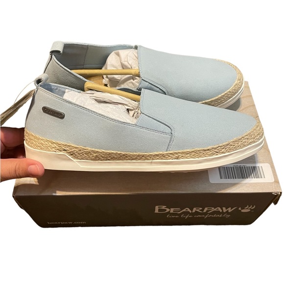 BearPaw Shoes - BearPaw Jude Espadrille, Powder‎ Blue, Size 9, NIB